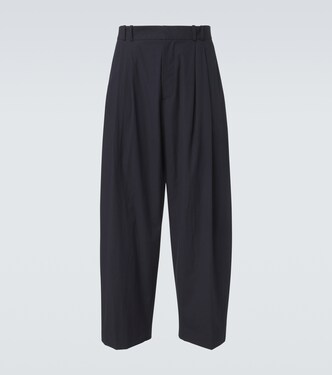 Line cotton wide-leg pants | Studio Nicholson