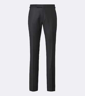 Shelton wool slim pants | Tom Ford