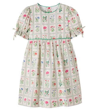 Robe Olivia en coton à fleurs | La Coqueta