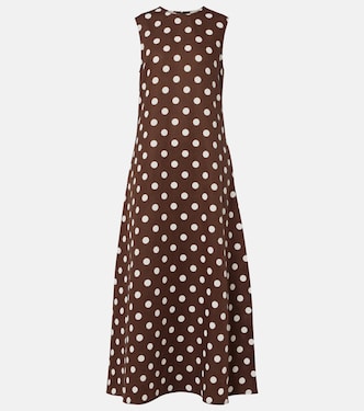 Maxikleid Tallin aus Leinen und Baumwolle | Asceno