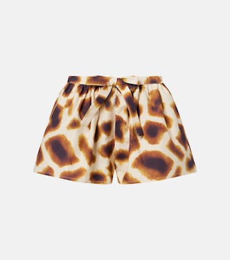 Shorts in cotone con stampa | Christopher Esber