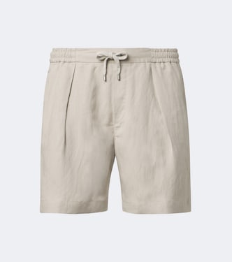 Silk and linen shorts | Ralph Lauren Purple Label