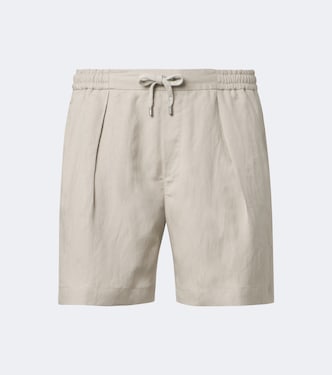 Silk and linen shorts | Ralph Lauren Purple Label