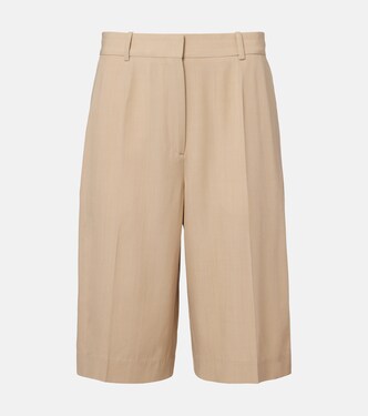 High-rise Bermuda shorts | Toteme