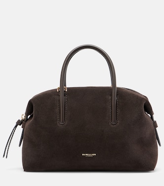 Stockholm Small suede top-handle bag | DeMellier