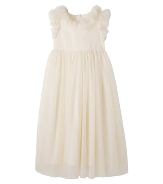 Barbara ruffled tulle dress  | C'era Una Volta