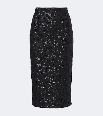 Bleistiftrock mit Pailletten | Max Mara