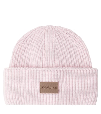 Bonnet en laine mélangée à logo | Bogner Kids