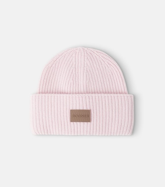 Logo ribbed-knit wool and cashmere-blend beanie | Bogner Kids