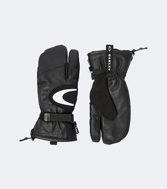 Skihandschuhe Timberline 3-Finger mit Leder | Oakley