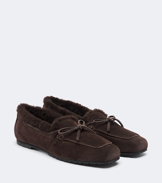 Chaussures bateau Jasper en daim | Aeyde