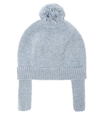Baby pom-pom beanie | Il Gufo