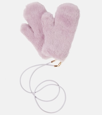 Ombrato teddy mittens | Max Mara