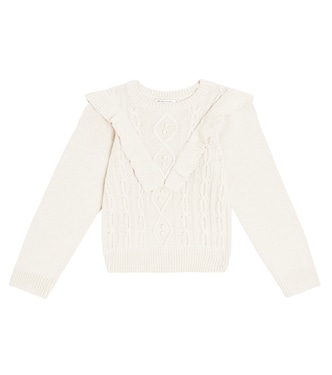 Lucia cable-knit wool-blend sweater | The New Society