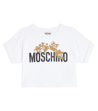 Teddy Bear cotton-blend T-shirt | Moschino Kids