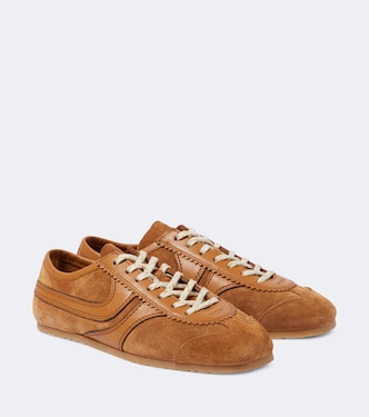 Leather and suede sneakers | Dries Van Noten