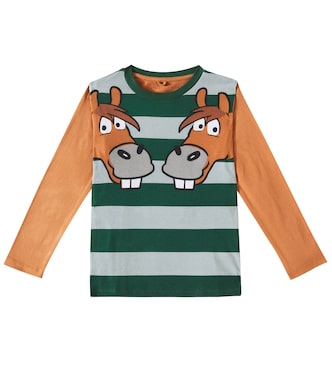 Printed cotton jersey top | Stella McCartney Kids