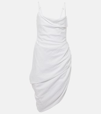 La Robe Saudade draped minidress | Jacquemus