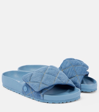 Sylt quilted denim slides | Birkenstock 1774