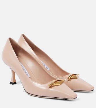 Ryker 70 embellished leather pumps | Jimmy Choo