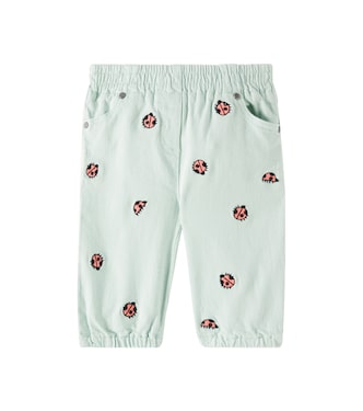 Baby embroidered jeans | Stella McCartney Kids