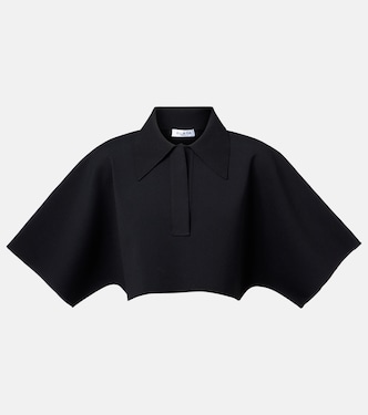 Cropped polo shirt | Alaïa