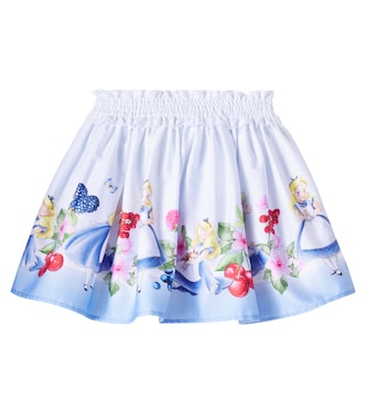 Printed cotton skirt | Monnalisa