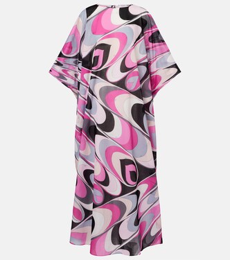 Onde cotton muslin kaftan | Pucci