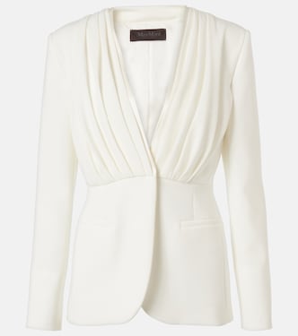 Gradi draped crêpe jacket | Max Mara