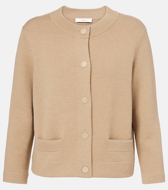Shrunken wool and cashmere cardigan | Vince