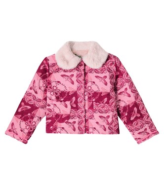 Nina needlepoint cotton-blend jacket | Bebe Organic