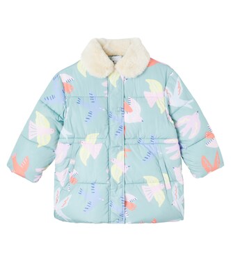 Printed puffer jacket | Stella McCartney Kids