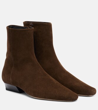 Wally suede ankle boots | Staud