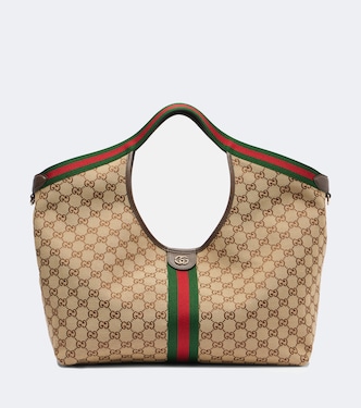 Gucci Giglio GG Canvas Large tote bag | Gucci