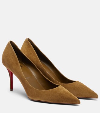Escarpins Miss Z 80 en daim | Christian Louboutin