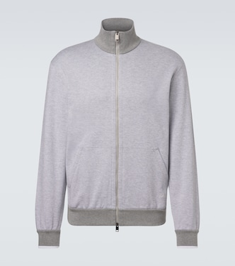 Cotton-blend track jacket | Brioni