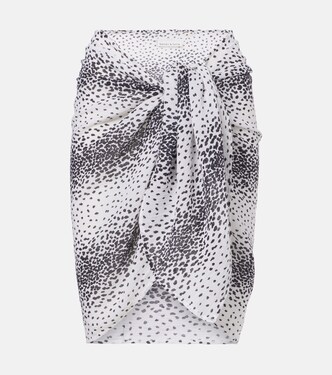 Icaria cotton and silk beach cover-up | Heidi Klein