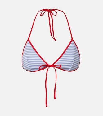 Striped bikini top | Prada