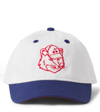 x Kitsuné Arnold cotton baseball cap | Bonpoint