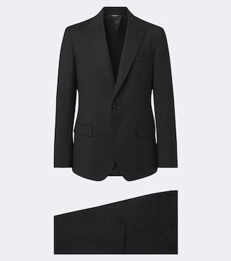 Single-breasted wool-blend suit | Dolce&Gabbana