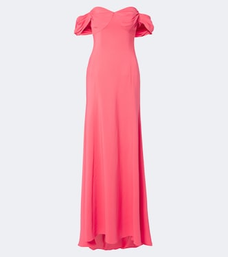 Off-Shoulder-Robe | Oscar de la Renta