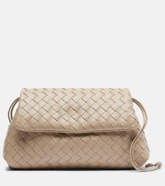 Borsa a spalla Giorno Small in pelle Intrecciato | Bottega Veneta