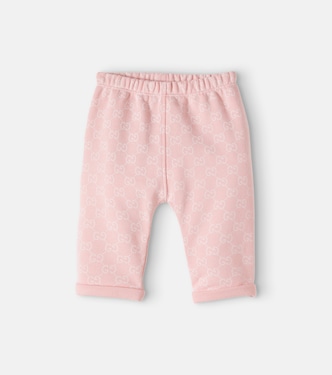 Baby GG printed cotton pants | Gucci Kids