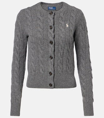 Cardigan in lana e cashmere a trecce | Polo Ralph Lauren