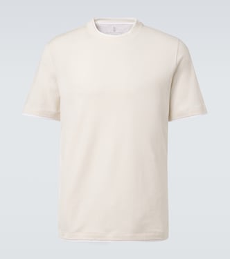 Camiseta de jersey de algodón | Brunello Cucinelli