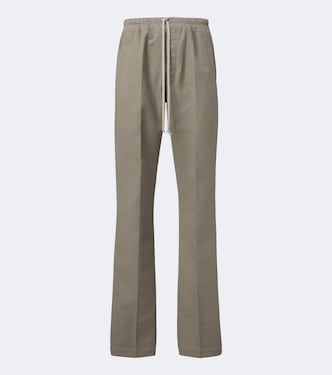 Dietrich cotton straight-leg pants | Rick Owens