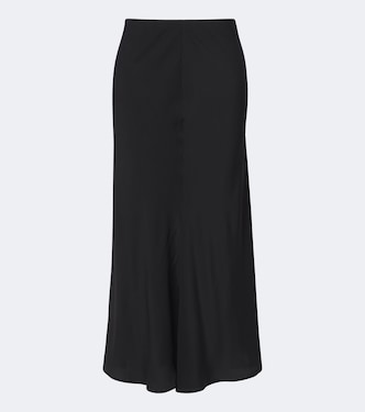 Oboe silk midi skirt | The Row
