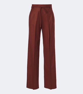 Pantaloni regular in misto cashmere | Max Mara
