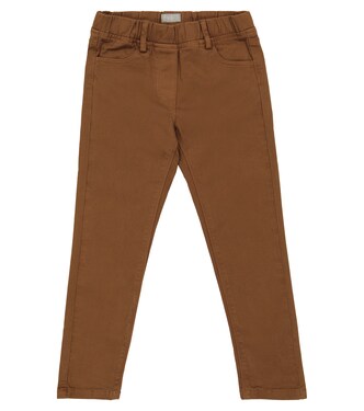 Stretch-cotton twill pants | Il Gufo