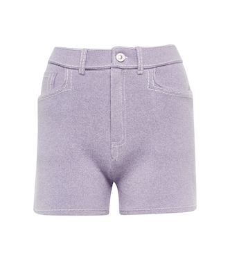 Cashmere and cotton shorts | Barrie